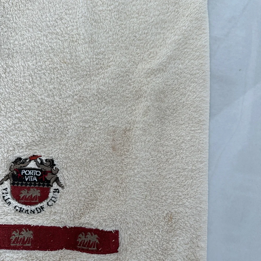 IYKYK Famous Exclusive Members Only Porto Vita VillaGrand Club Hand Towel